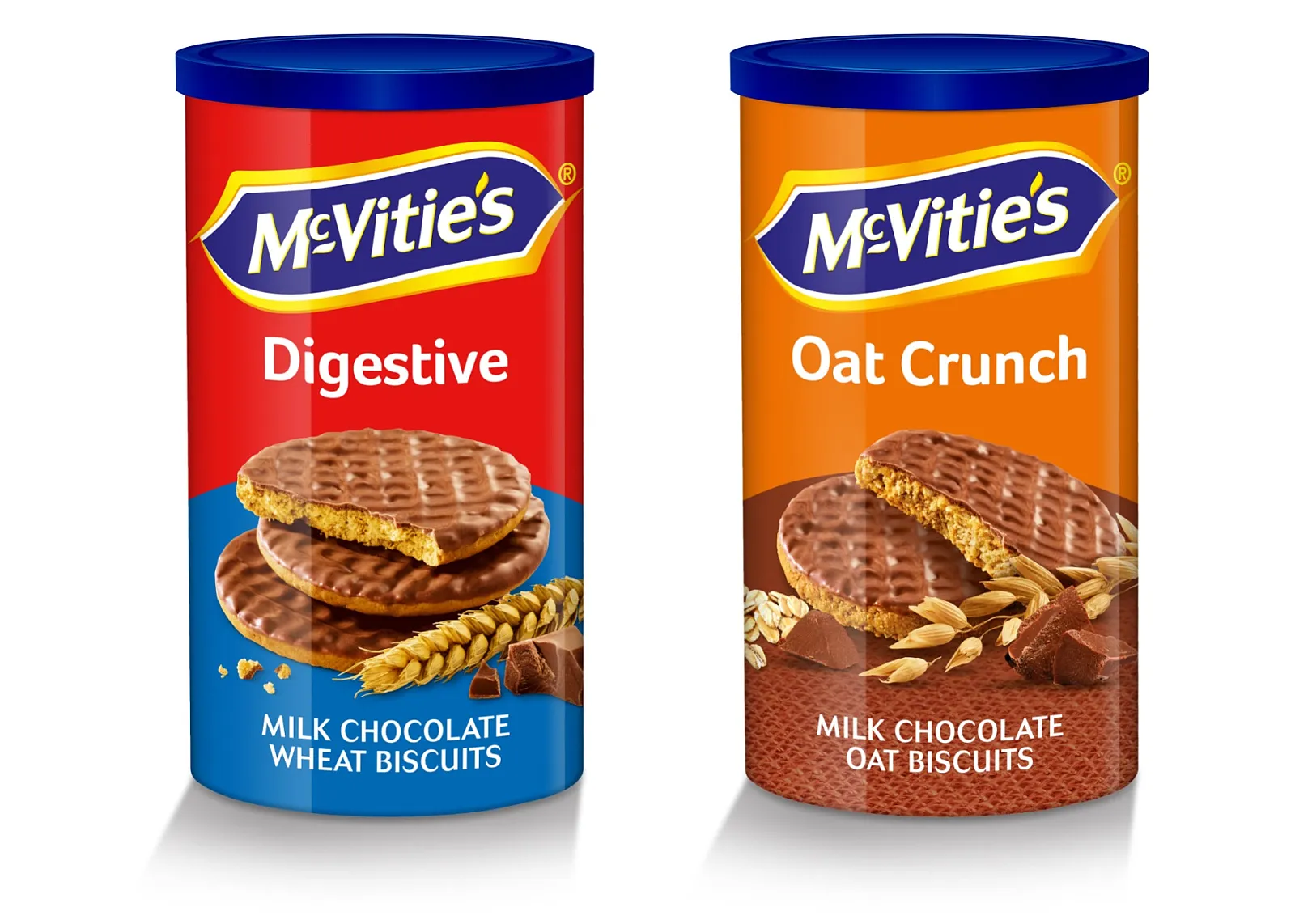 McVities Tubos: ideal para consumo on the go.
