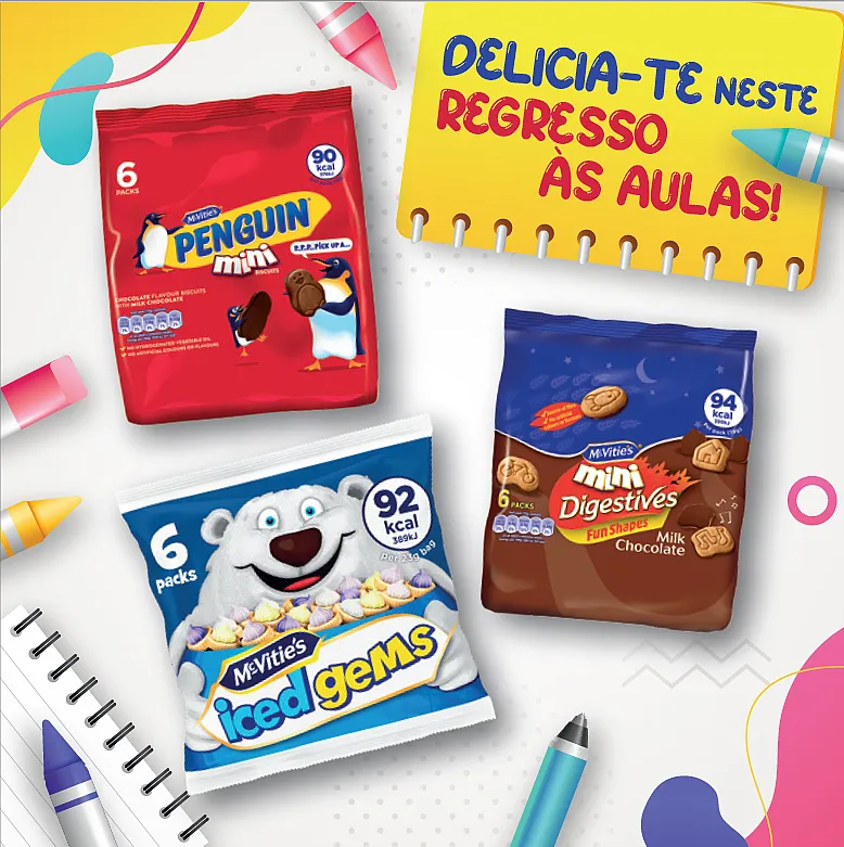 Inovação McVities: O regresso às aulas é agora mais divertido