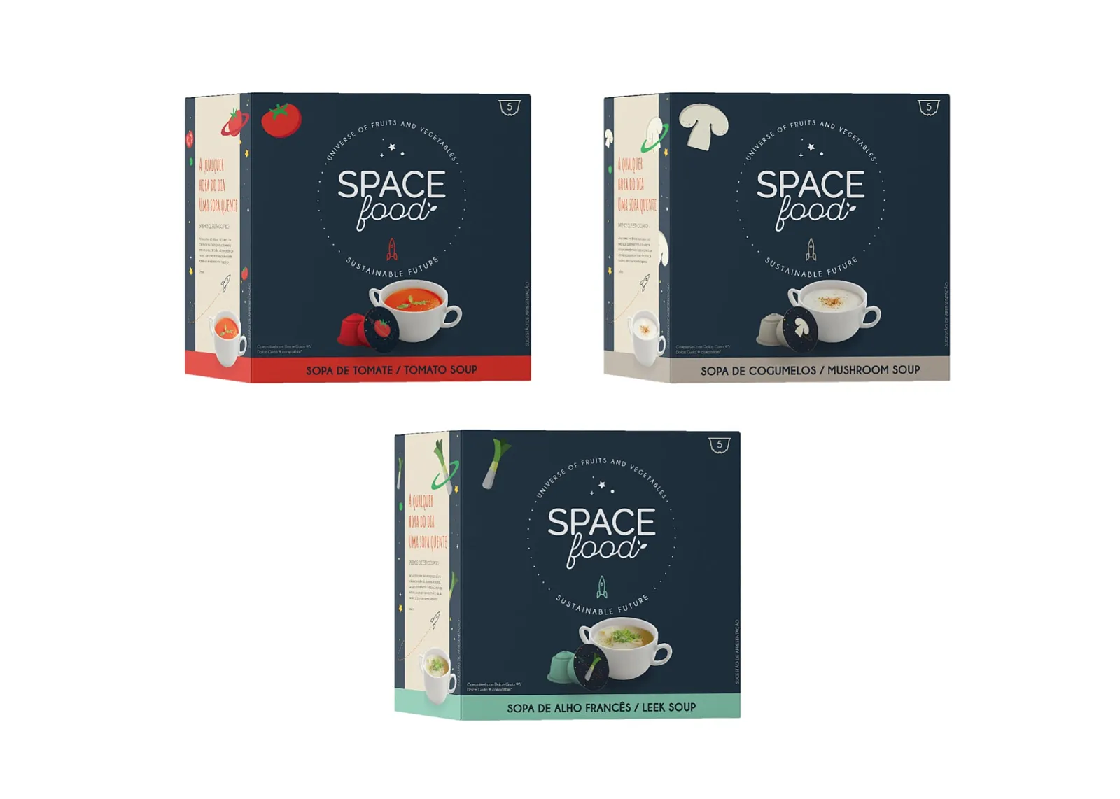 Space Food: a época das sopas voltou.