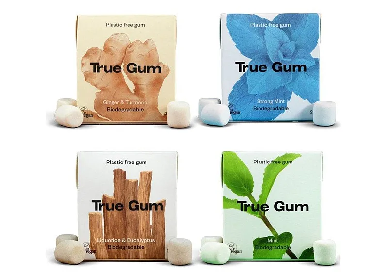True Gum: a 100% natural chewing gum.
